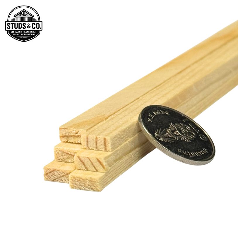 Mini Lumber - 2x4s (12 pcs)