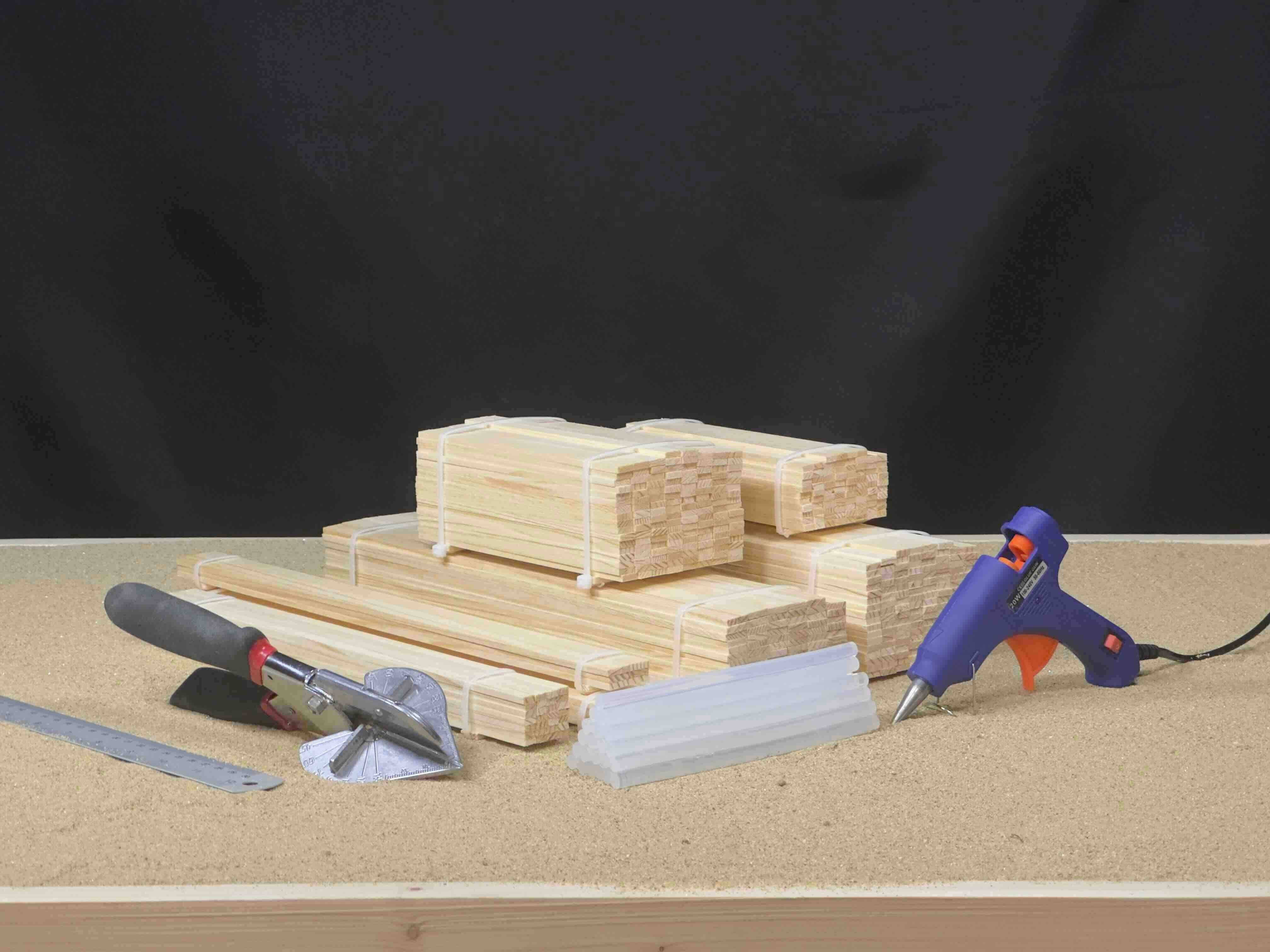 Clean Ranch House Kit 1:16 Single-Story Ranch House (FULL KIT) – Studs & Co.