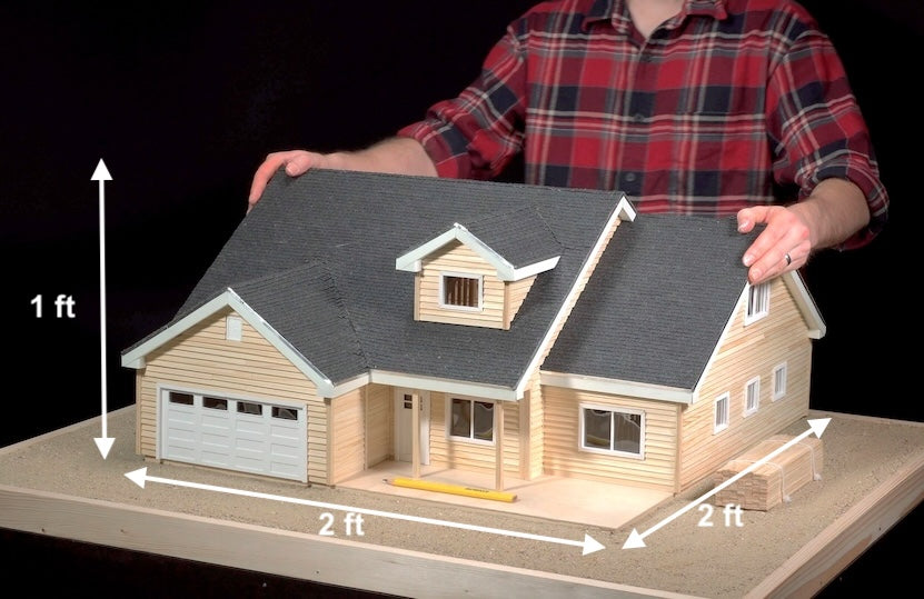 1:24 Two-Story Ranch House (FULL KIT)